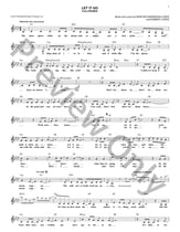 Let It Go piano sheet music cover